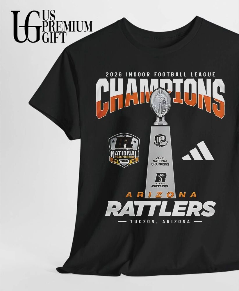 2026 Arizona Rattlers Indoor Football League National - Adult & Kids T-Shirts, Sweatshirts & Hoodies apparel design preview 2