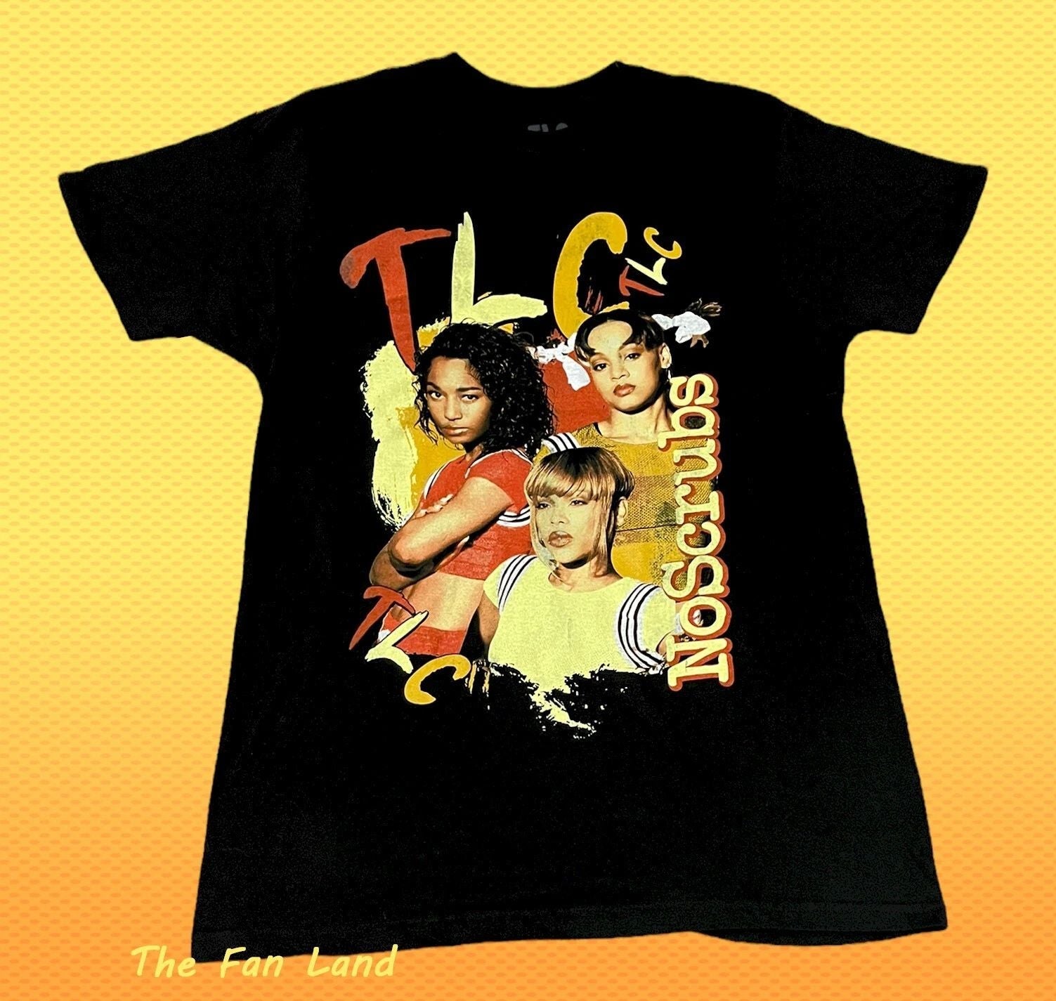 New TLC No Scrubs 1999 Black Vintage Mens T-shirt Unisex T-shirt, Sweatshirt, Hoodie, Long Sleeve Tee - T-Shirt, Sweatshirt, Hoodie