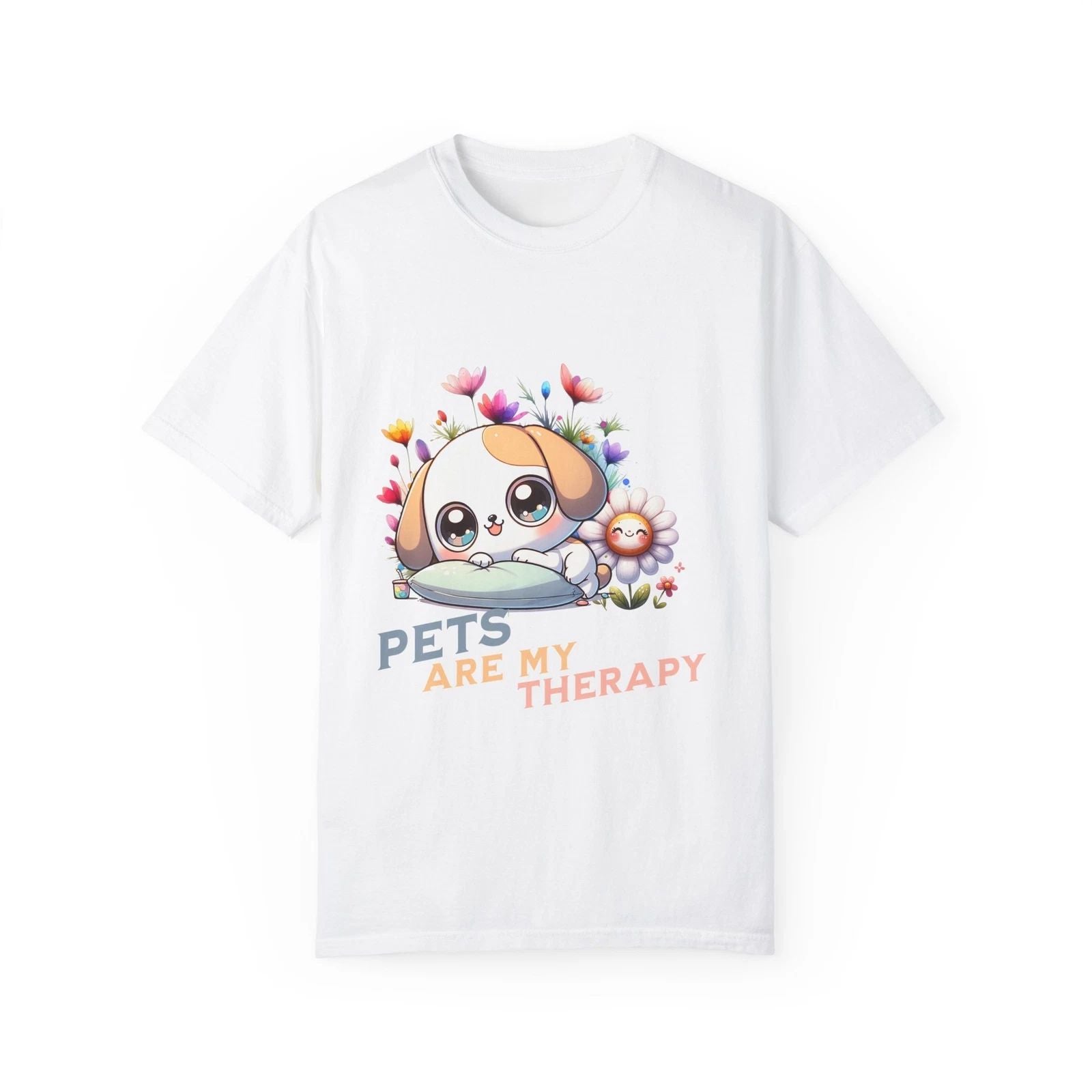 Pet Therapy Dog T-Shirt, Animal Lover Gift, Cute Puppy Tee, Pet Owner Shirt, Dog Unisex T-shirt, Sweatshirt, Hoodie, Long Sleeve Tee - T-Shirt, Sweatshirt, Hoodie