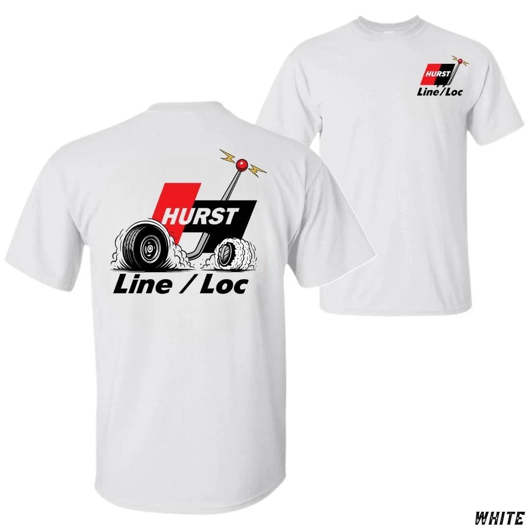 Hurst Line Loc T-Shirt Burnout Shifter Drag Racing Muscle Car Tee Unisex T-shirt, Sweatshirt, Hoodie, Long Sleeve Tee - T-Shirt, Sweatshirt, Hoodie
