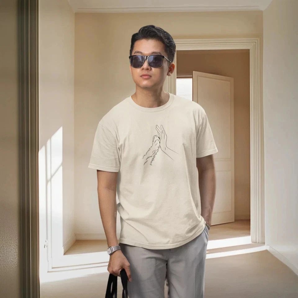 "Classic Fit Round Neck Tee for Men - Perfect for Dog Lovers Everywhere!" Unisex T-shirt, Sweatshirt, Hoodie, Long Sleeve Tee - T-Shirt, Sweatshirt, Hoodie