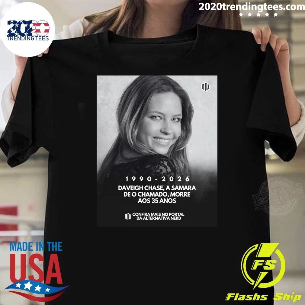 Daveigh Chase 1990-2026, A Samara De O Chamado, Morre Aos 35 Anos Shirt Unisex T-shirt, Sweatshirt, Hoodie, Long Sleeve Tee - T-Shirt, Sweatshirt, Hoodie