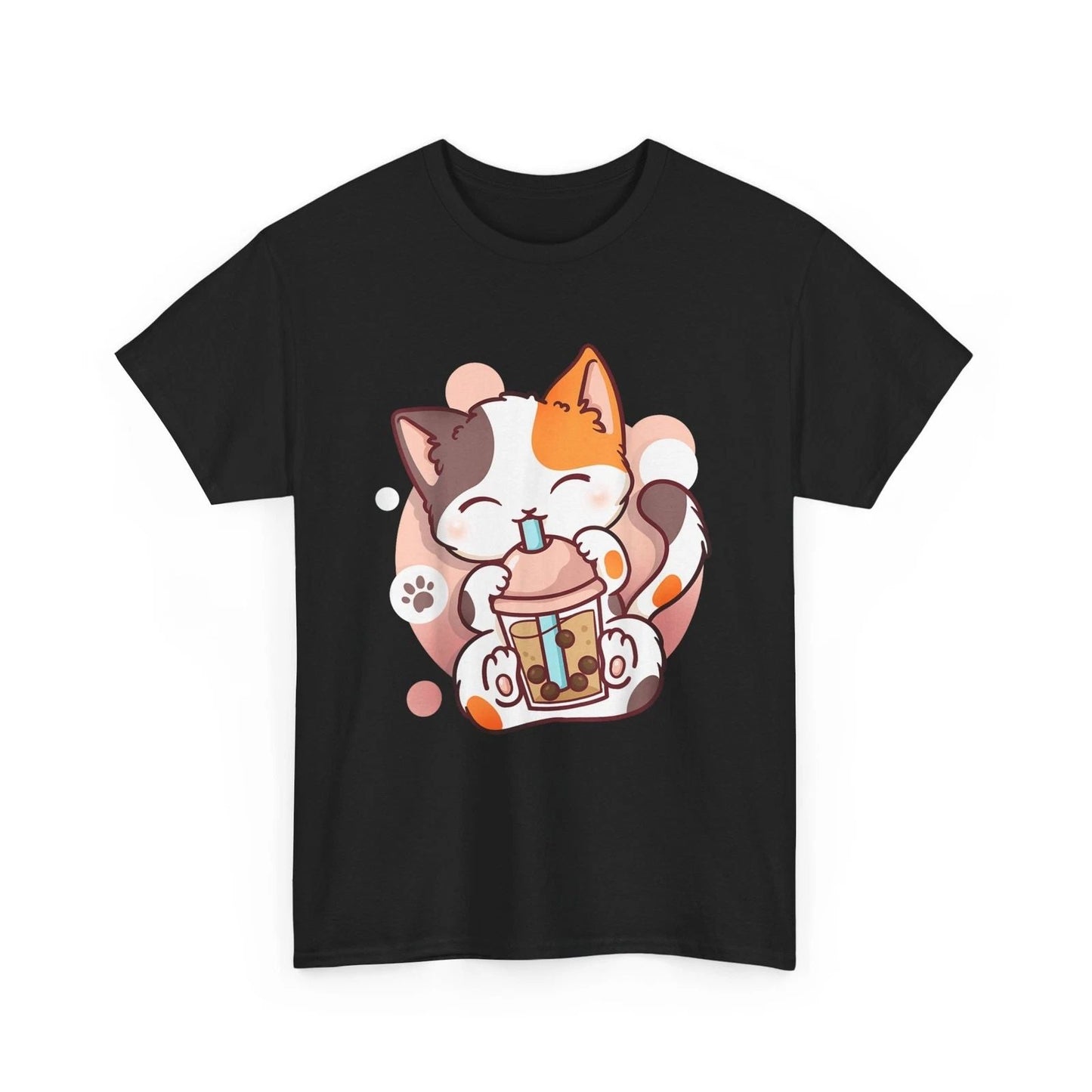 HOT Cat Boba Tea Bubble Tea Anime Kawaii Neko T-Shirt Unisex T-shirt, Sweatshirt, Hoodie, Long Sleeve Tee - T-Shirt, Sweatshirt, Hoodie