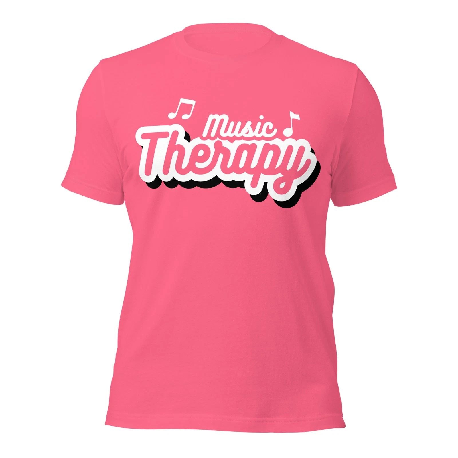 Music Therapy Pink Doll Aesthetic T-Shirt Music Therapist Gift Tee Unisex T-shirt, Sweatshirt, Hoodie, Long Sleeve Tee - T-Shirt, Sweatshirt, Hoodie