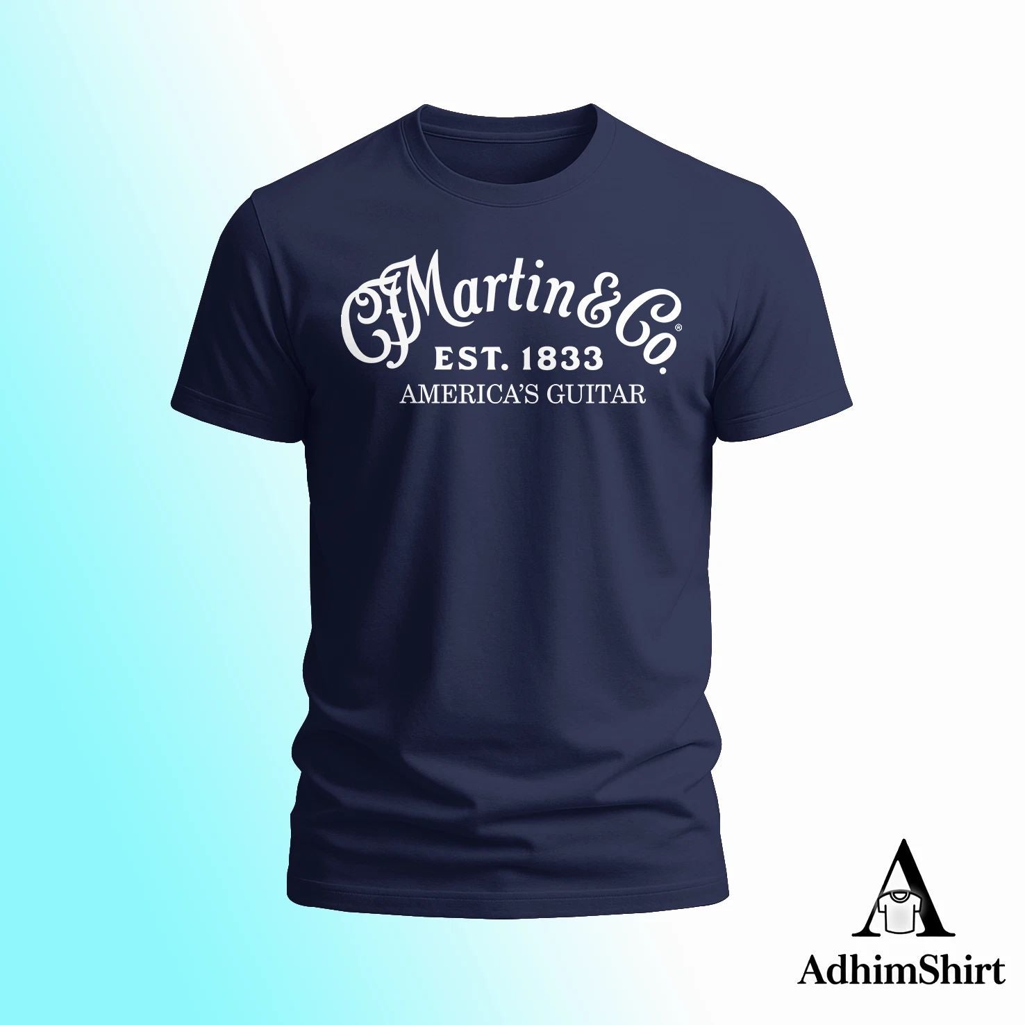 Martin & Co Guitars Logo Est. 1983 Logo FUNNY T-SHIRT S-5XL USA many colors Unisex T-shirt, Sweatshirt, Hoodie, Long Sleeve Tee - T-Shirt, Sweatshirt, Hoodie