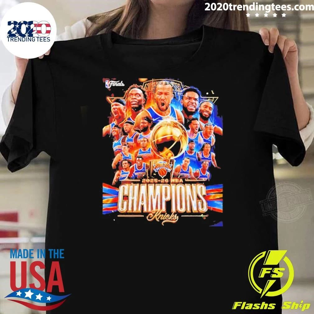First Time In 53 Years The Knicks Are NBA Champions 2025-2026 Shirt Unisex T-shirt, Sweatshirt, Hoodie, Long Sleeve Tee - T-Shirt, Sweatshirt, Hoodie