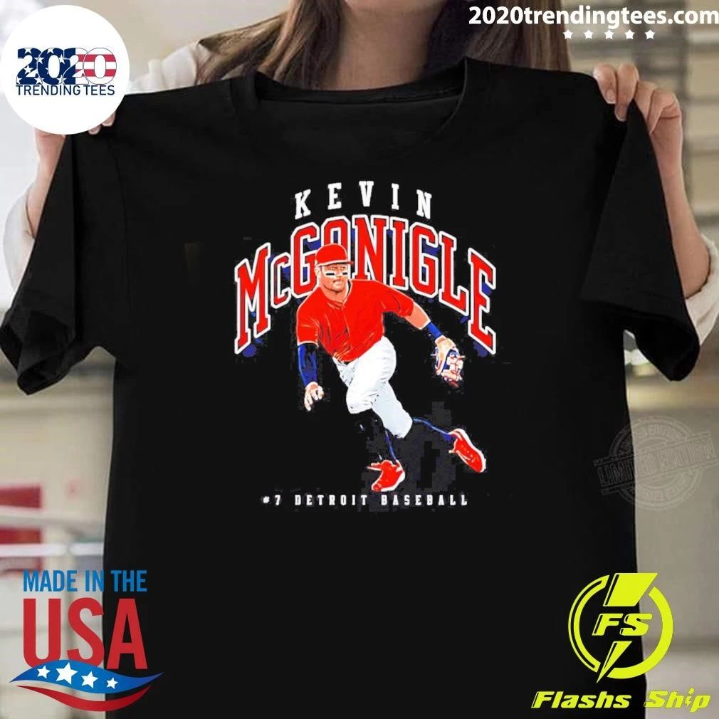 Kevin Mcgonigle Detroit Tigers Collegiate Shirt Unisex T-shirt, Sweatshirt, Hoodie, Long Sleeve Tee - T-Shirt, Sweatshirt, Hoodie