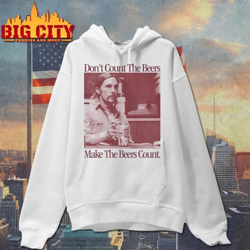 Make The Beers Count Rust - Adult & Kids T-Shirts, Sweatshirts & Hoodies apparel design preview 2