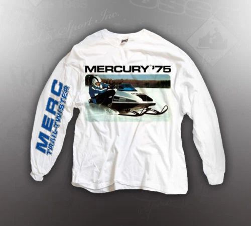 VINTAGE MERCURY 1975 TRAIL-TWISTER TEE-SHIRT LIKE NOS Unisex T-shirt, Sweatshirt, Hoodie, Long Sleeve Tee - T-Shirt, Sweatshirt, Hoodie