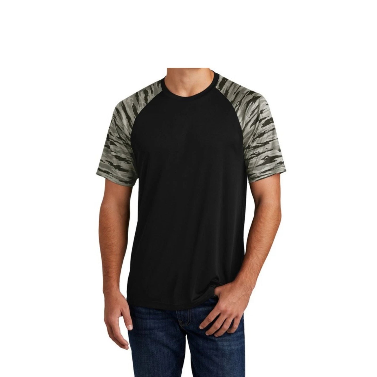 USTRADEENT SPTPL-1014 Mens Short Sleeve Drift Camo Colorblock Stylish T-Shirt Unisex T-shirt, Sweatshirt, Hoodie, Long Sleeve Tee - T-Shirt, Sweatshirt, Hoodie