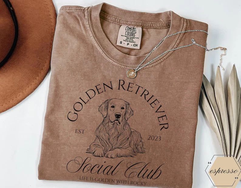Golden Retriever Comfort Tee Dog Mom Golden Mama Pet Lover Gift Shirt Unisex T-shirt, Sweatshirt, Hoodie, Long Sleeve Tee - T-Shirt, Sweatshirt, Hoodie