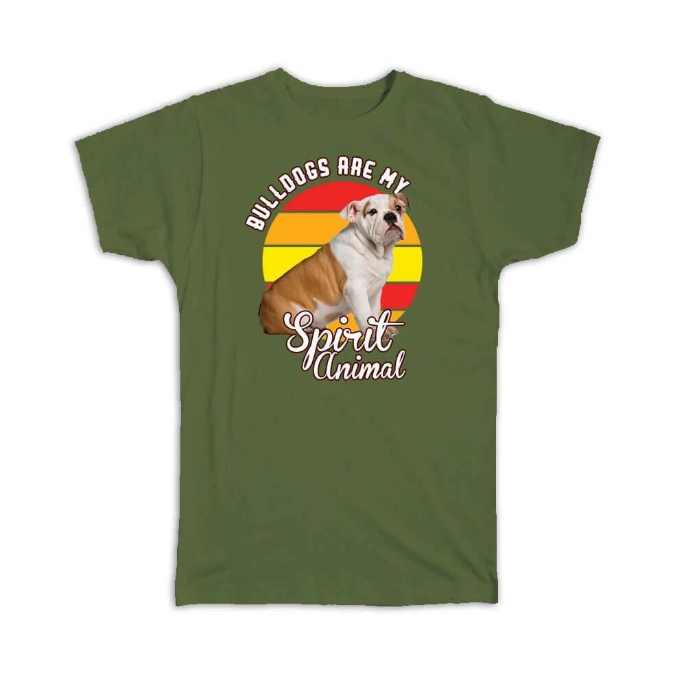 Gift T-Shirt : For Bulldogs Lover Owner Puppies Dogs Spirit Animal Pets Photo Unisex T-shirt, Sweatshirt, Hoodie, Long Sleeve Tee - T-Shirt, Sweatshirt, Hoodie