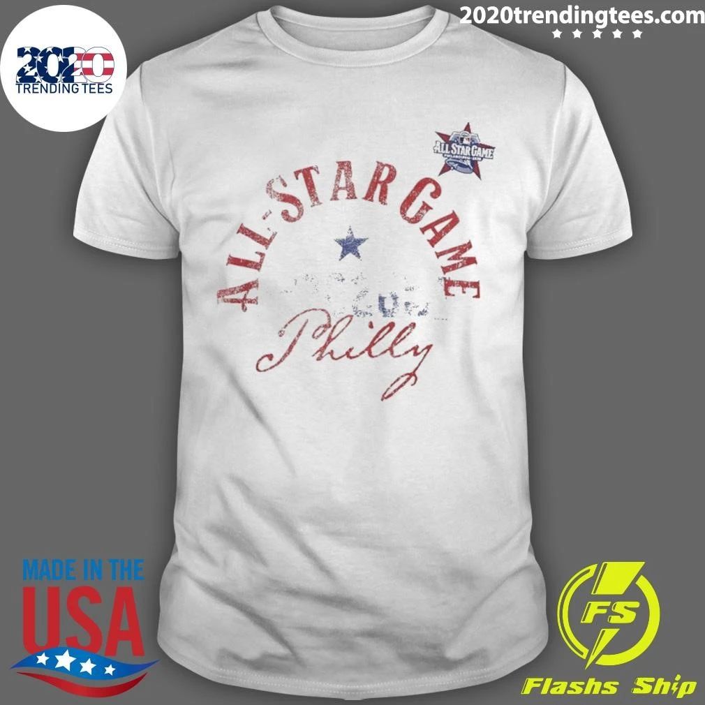 2026 Mlb All-star Game Philly Vintage Shirt Unisex T-shirt, Sweatshirt, Hoodie, Long Sleeve Tee - T-Shirt, Sweatshirt, Hoodie