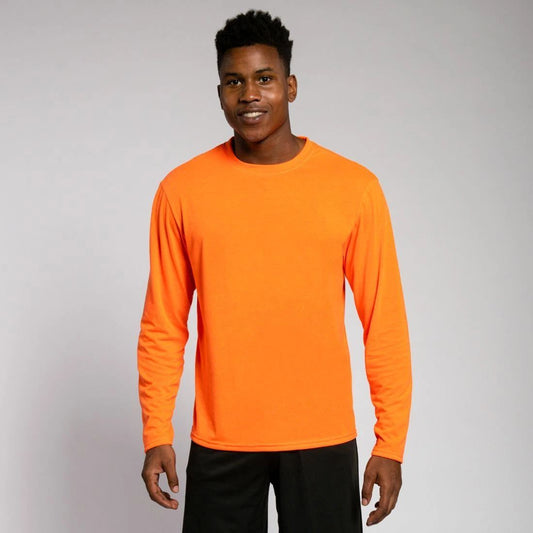 A4 Mens Premium Softek Moisture Wicking Long Sleeve T-Shirt - N3029 Unisex T-shirt, Sweatshirt, Hoodie, Long Sleeve Tee - T-Shirt, Sweatshirt, Hoodie
