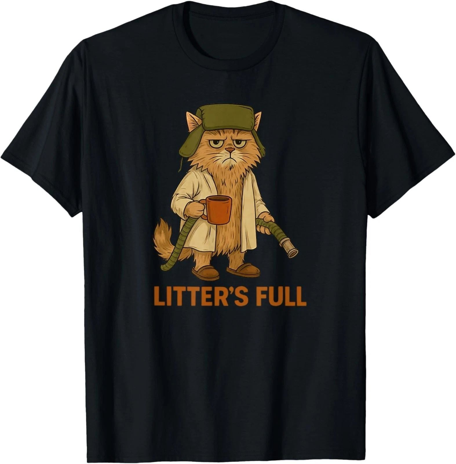 Litters Full Cat Parody Funny Cat Christmas Unisex T-Shirt Size S-5XL Unisex T-shirt, Sweatshirt, Hoodie, Long Sleeve Tee - T-Shirt, Sweatshirt, Hoodie