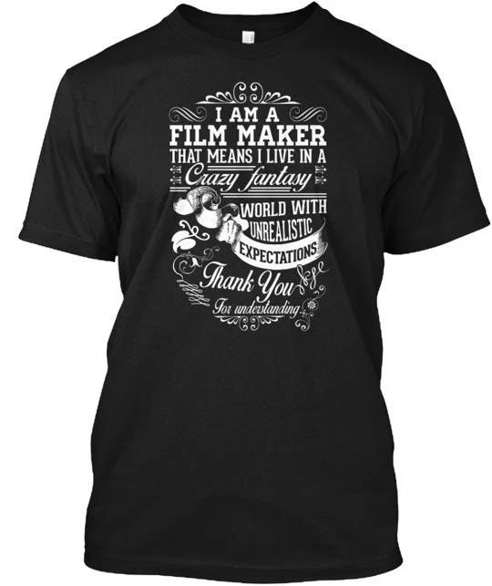 Crazy Fantasy Film Maker T-Shirt Made in the USA Size S to 5XL Unisex T-shirt, Sweatshirt, Hoodie, Long Sleeve Tee - T-Shirt, Sweatshirt, Hoodie