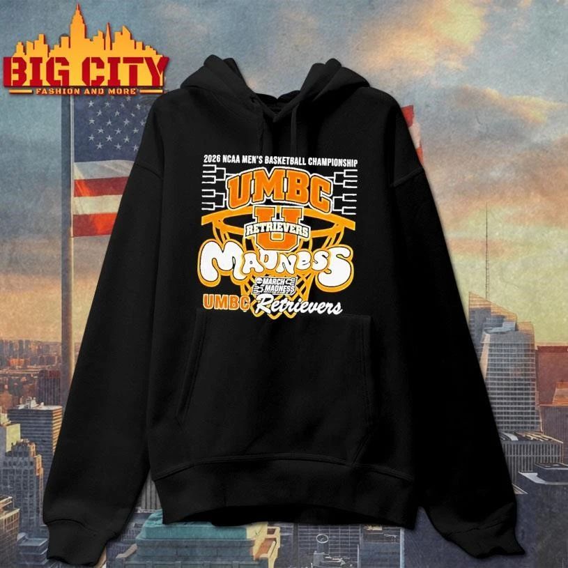 Umbc Retrievers 2026 Ncaa Mens Basketball - Adult & Kids T-Shirts, Sweatshirts & Hoodies apparel design preview 2