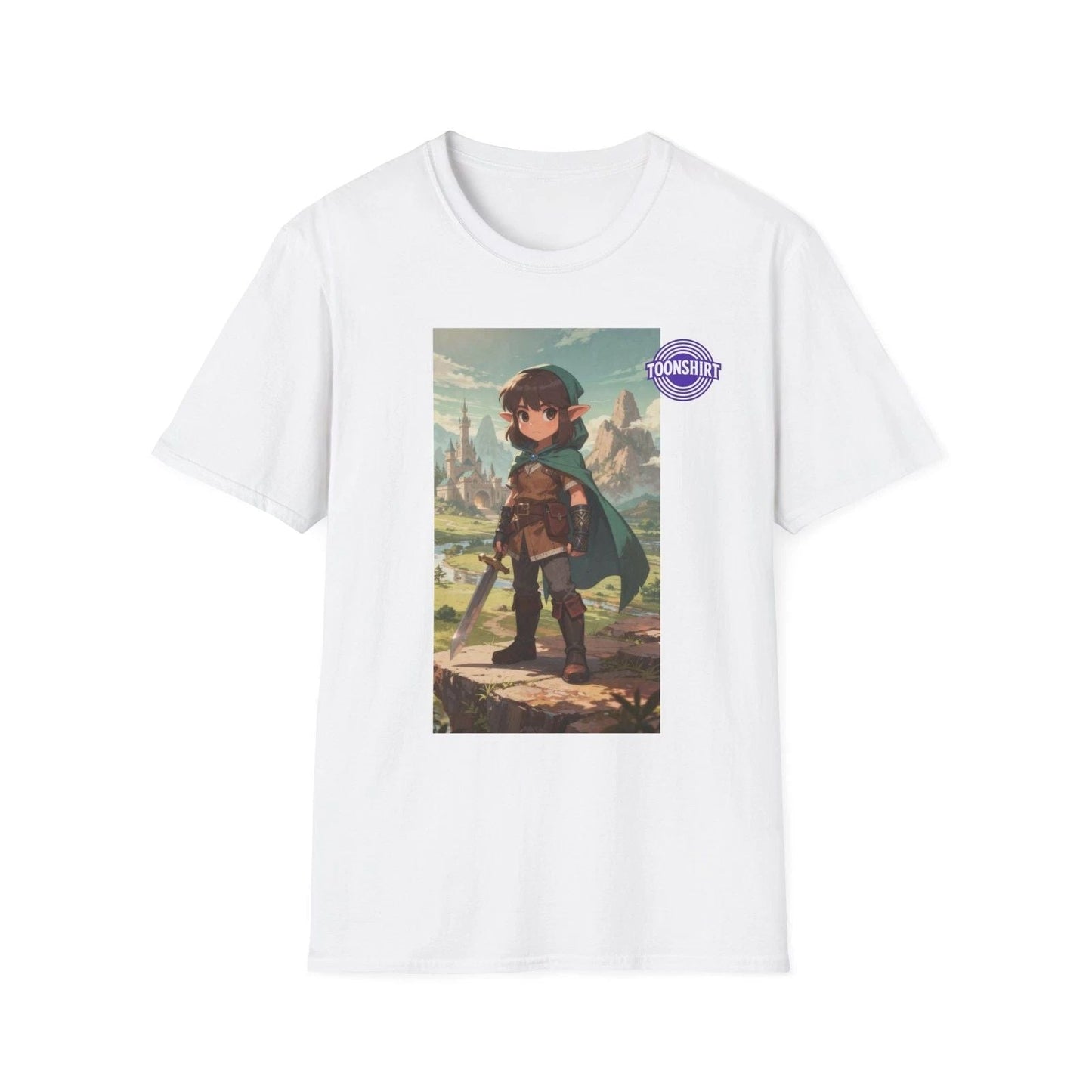 Fantasy Elf Warrior Graphic T-Shirt Unisex T-shirt, Sweatshirt, Hoodie, Long Sleeve Tee - T-Shirt, Sweatshirt, Hoodie