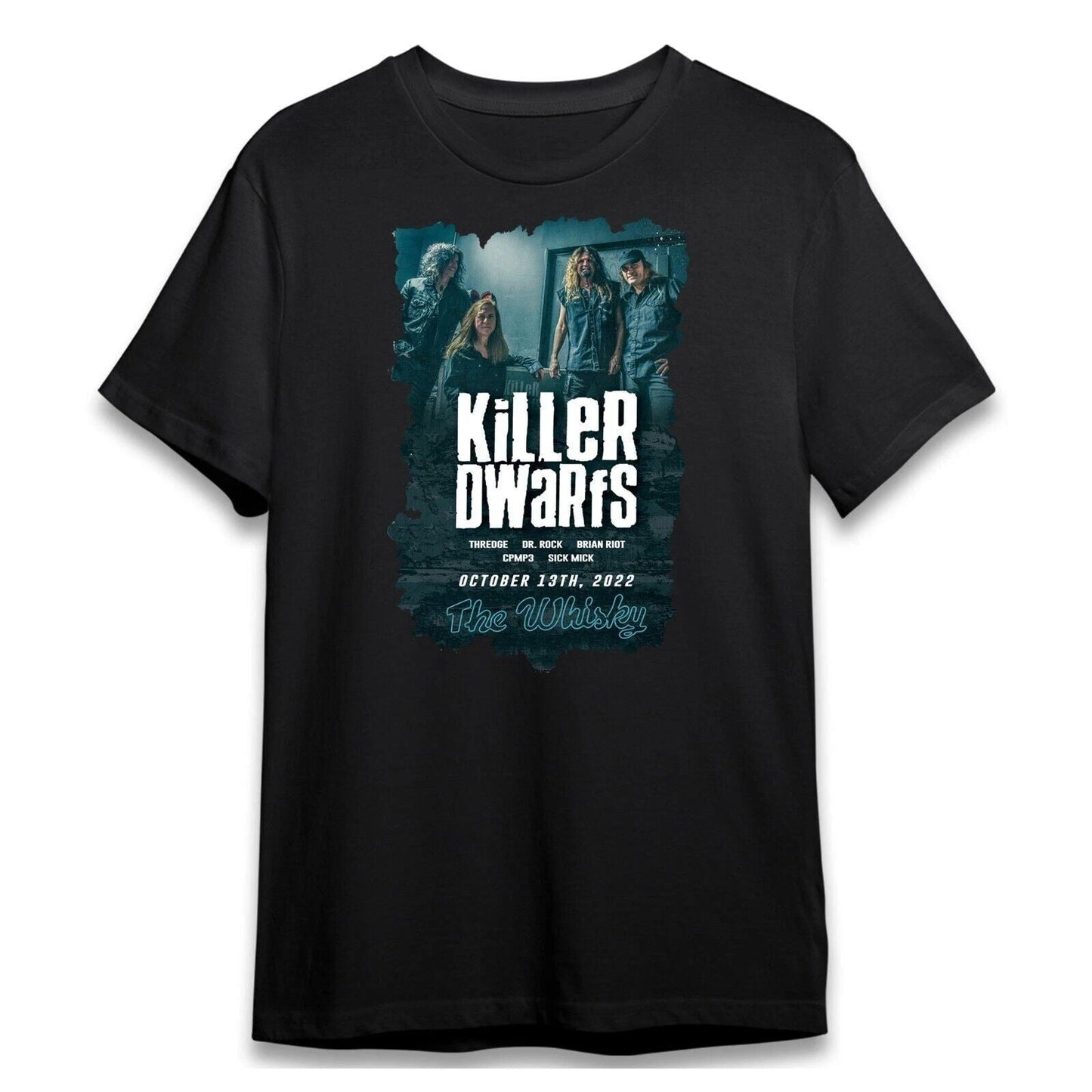 RARE Killer Dwarfs tour Dates T - Shirt Vintage Unisex Cotton Gift For Fan S-5XL Unisex T-shirt, Sweatshirt, Hoodie, Long Sleeve Tee - T-Shirt, Sweatshirt, Hoodie
