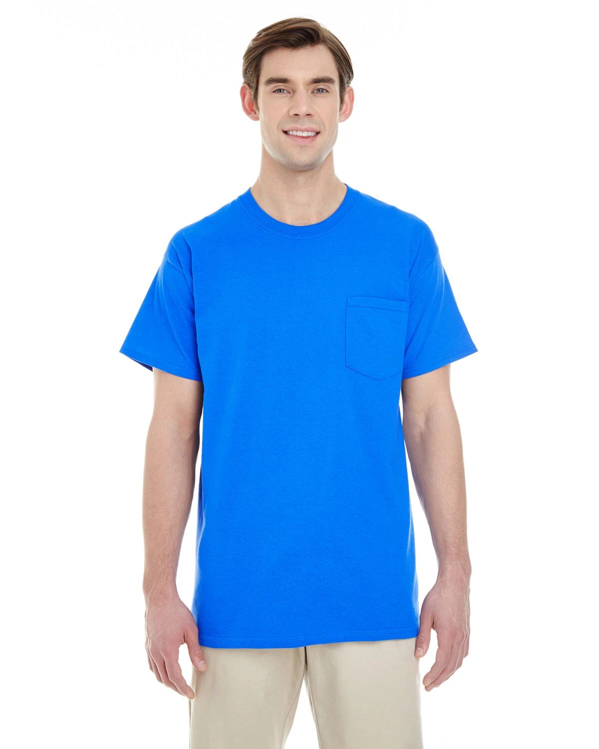 Gildan Adult Heavy Cotton 5.3 oz. Taped Neck Pocket T-Shirt G530 S-3XL Unisex T-shirt, Sweatshirt, Hoodie, Long Sleeve Tee - T-Shirt, Sweatshirt, Hoodie