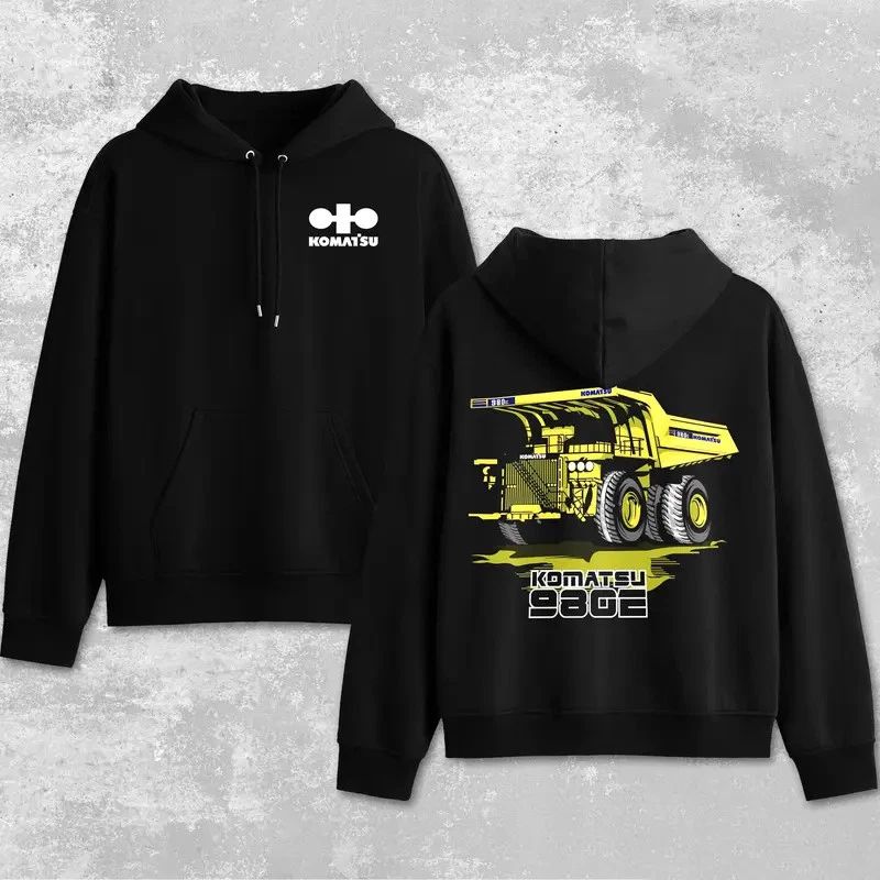 Vintage Mining Dump Truck Komatsu 980E Graphic T-Shirt, Heavy Equipment Construc Unisex T-shirt, Sweatshirt, Hoodie, Long Sleeve Tee - T-Shirt, Sweatshirt, Hoodie