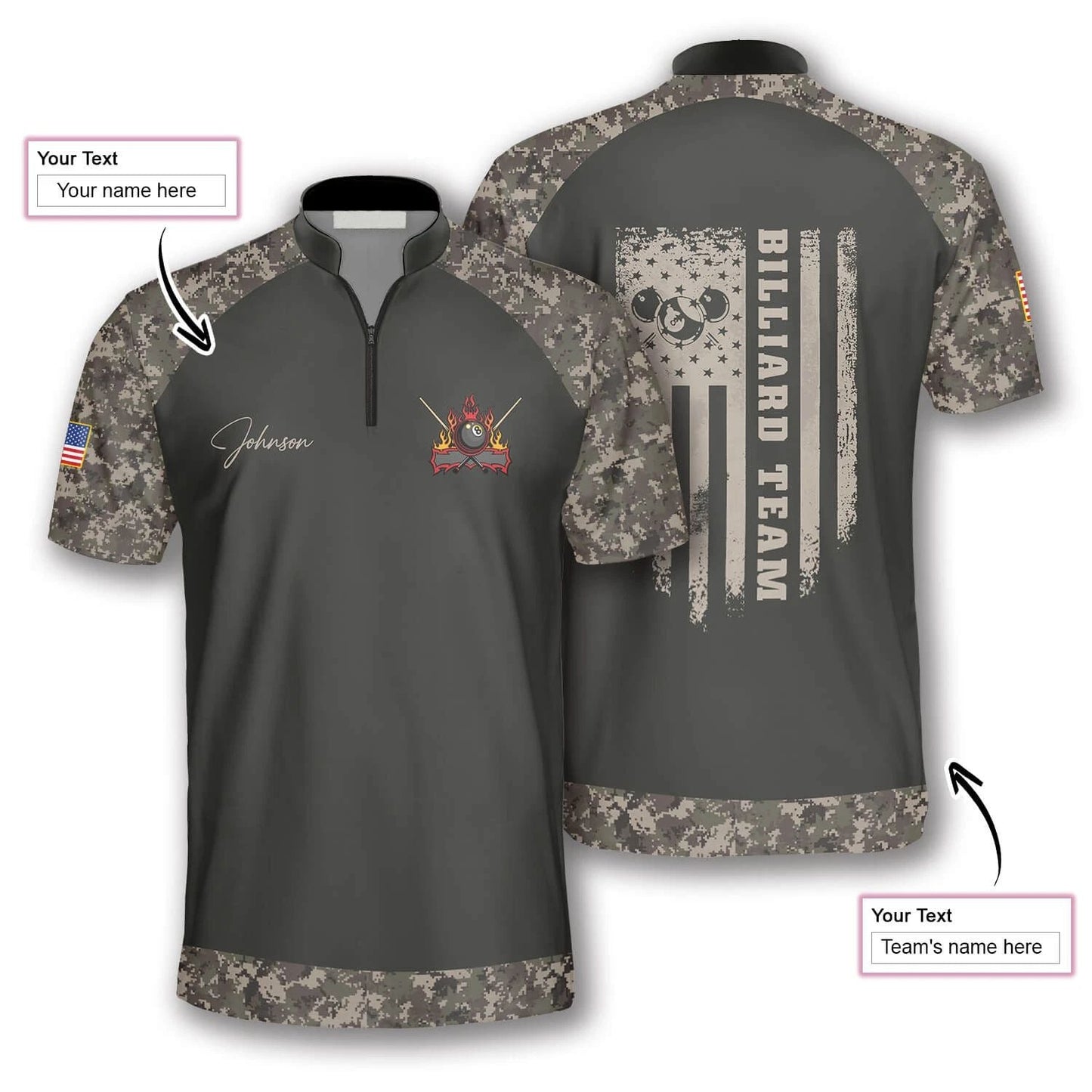 Billiard Player Gifts Custom Billiard Jerseys for Men, Uniform for Team Billiard Unisex T-shirt, Sweatshirt, Hoodie, Long Sleeve Tee - T-Shirt, Sweatshirt, Hoodie