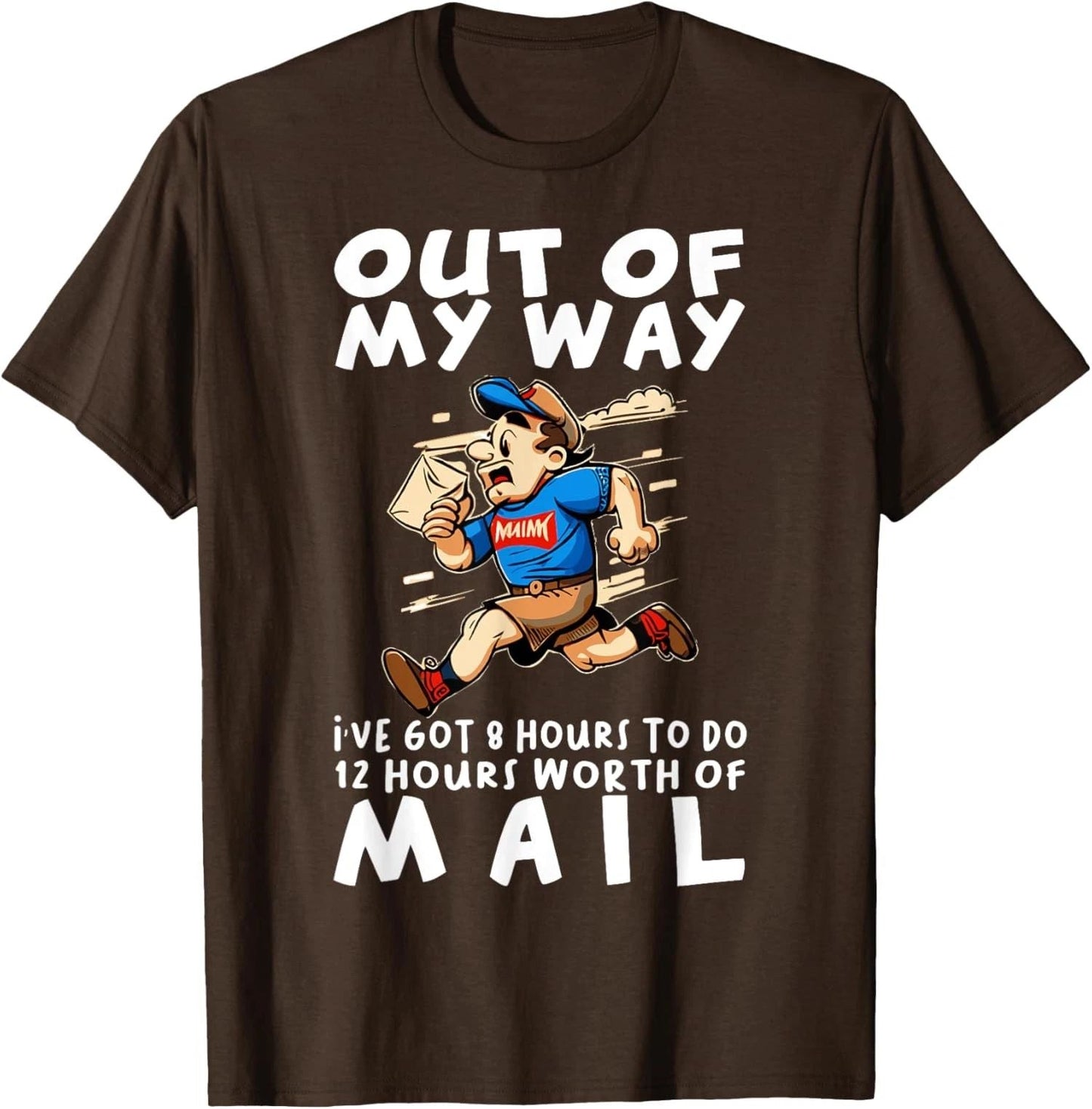 Postal Worker Funny Delivery Mailman Run Cute Present Unisex T-Shirt Unisex T-shirt, Sweatshirt, Hoodie, Long Sleeve Tee - T-Shirt, Sweatshirt, Hoodie