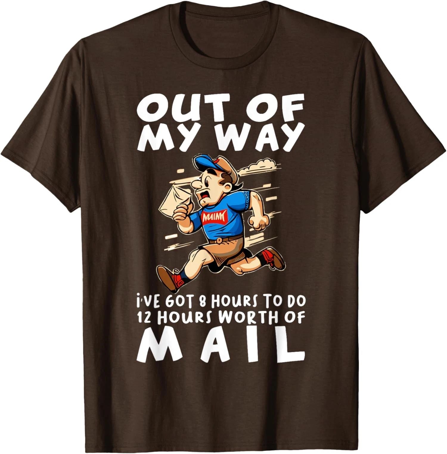 Postal Worker Funny Delivery Mailman Run Cute Present Unisex T-Shirt Unisex T-shirt, Sweatshirt, Hoodie, Long Sleeve Tee - T-Shirt, Sweatshirt, Hoodie