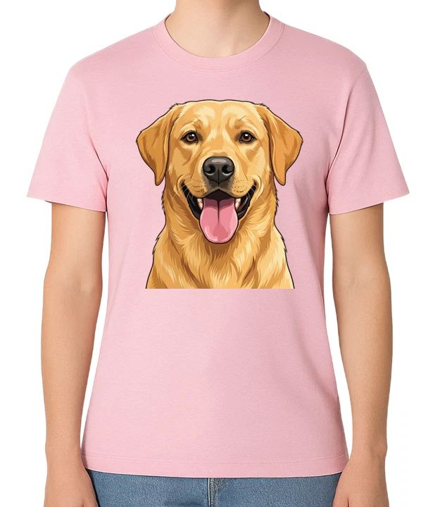 Golden Retriever Dog Face T-Shirt Happy Retriever Pet Lover Unisex Tee Unisex T-shirt, Sweatshirt, Hoodie, Long Sleeve Tee - T-Shirt, Sweatshirt, Hoodie