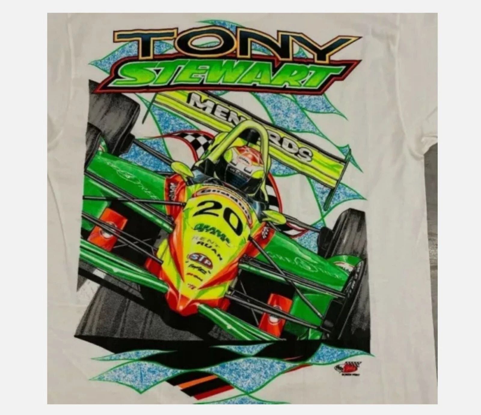 Vintage Nascar Tony Stewart Indy Car T Shirt Racing gift for fan unisex full Unisex T-shirt, Sweatshirt, Hoodie, Long Sleeve Tee - T-Shirt, Sweatshirt, Hoodie