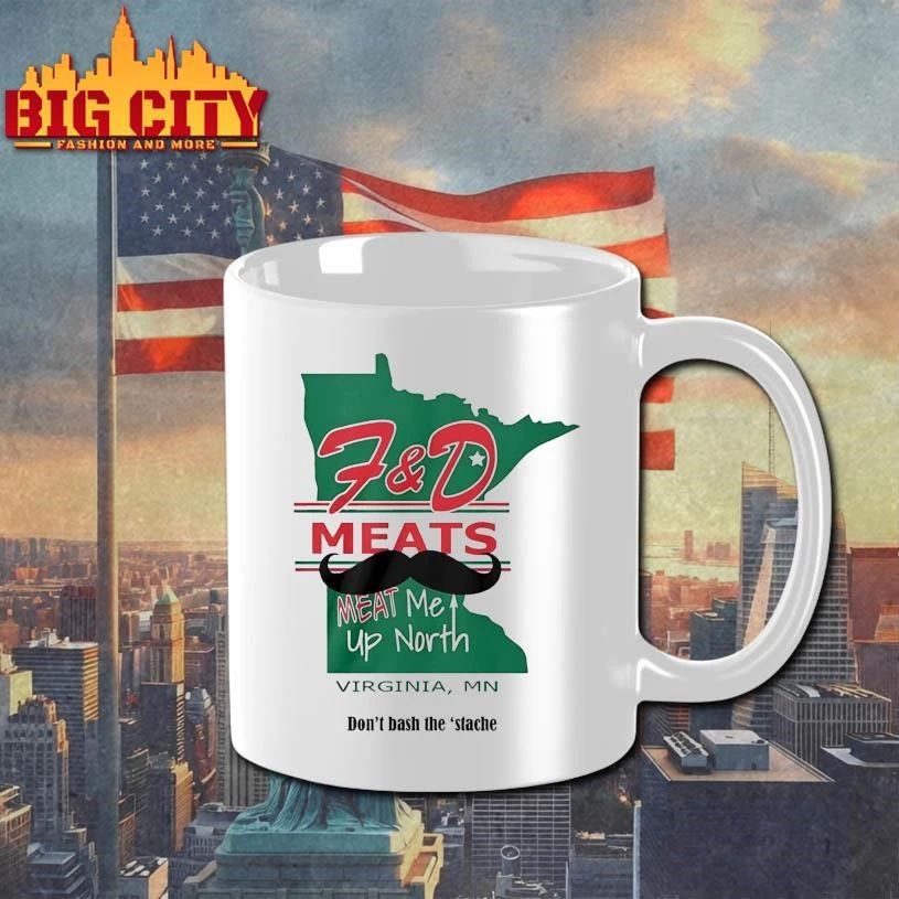 F&D Meats Meat Me Up North Virginia MN Don't Base The - Adult & Kids T-Shirts, Sweatshirts & Hoodies apparel design preview 3