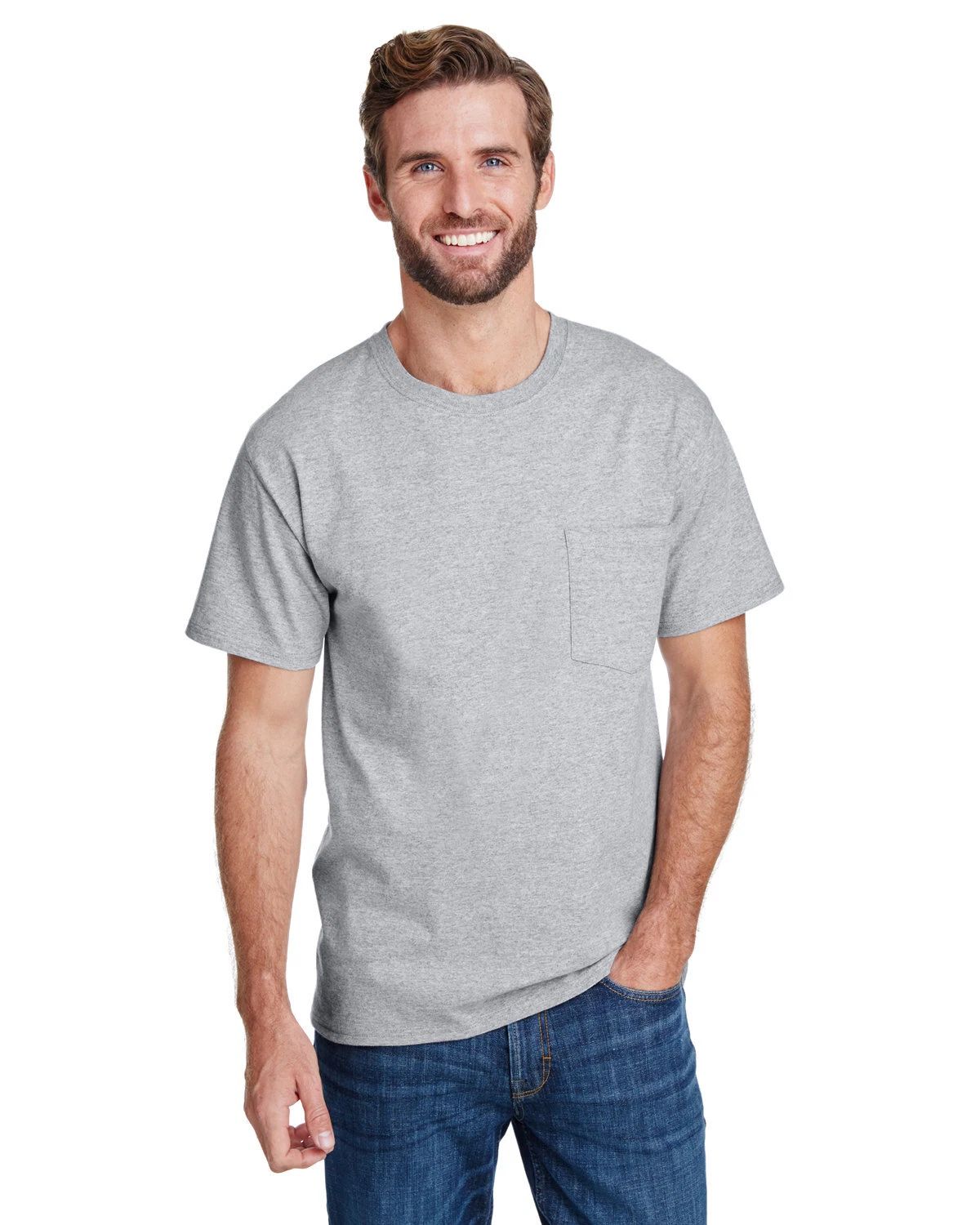 Hanes Adult Workwear Pocket Stylish T Shirt Casual Plain T-Shirt - W110 Unisex T-shirt, Sweatshirt, Hoodie, Long Sleeve Tee - T-Shirt, Sweatshirt, Hoodie