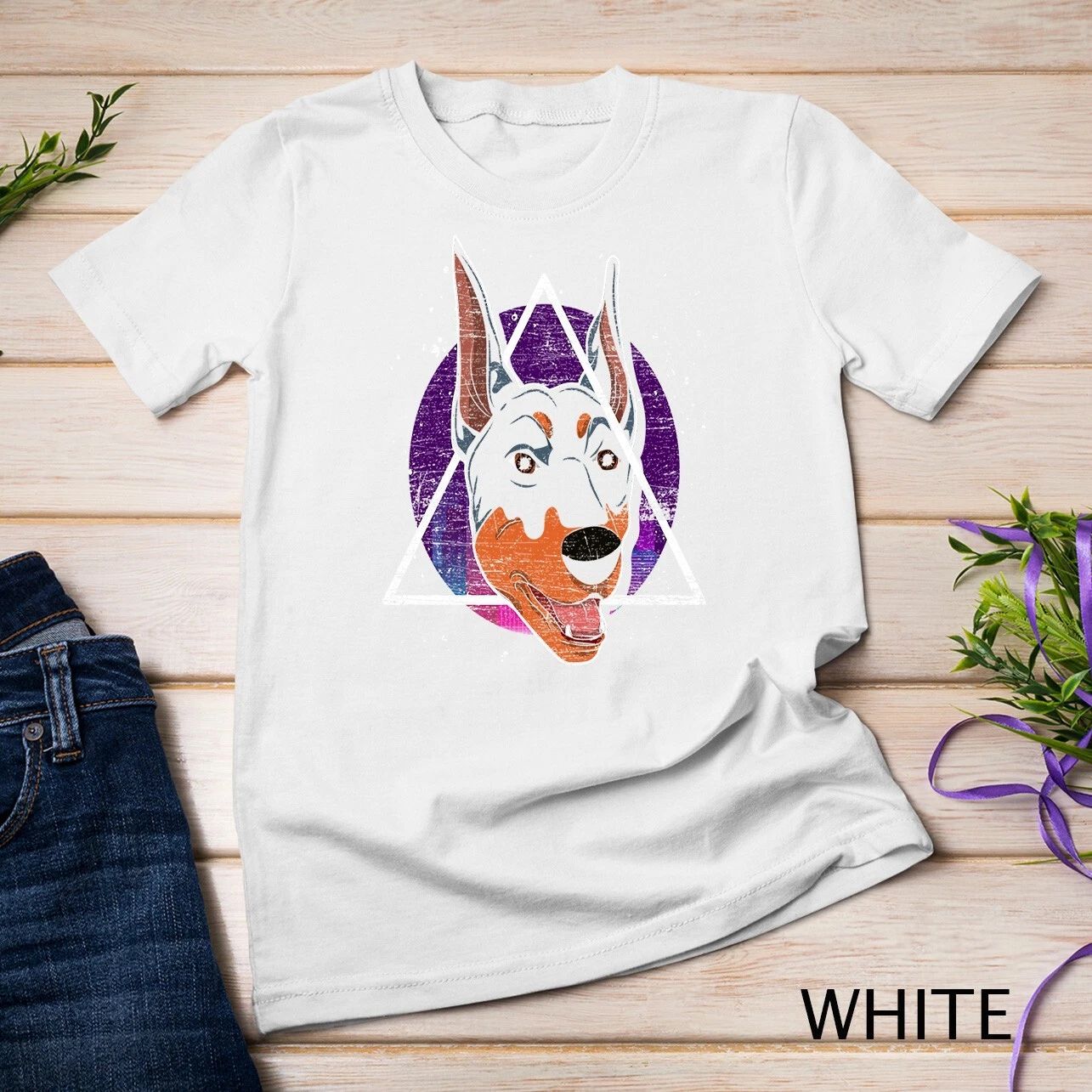 Dog Owner Animal Lover Pet Vaporwave Dog Lover Doberman Unisex T-shirt Unisex T-shirt, Sweatshirt, Hoodie, Long Sleeve Tee - T-Shirt, Sweatshirt, Hoodie