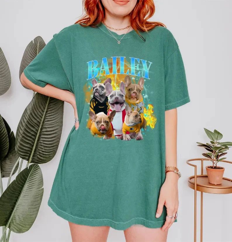 Custom Vintage Pet Dog Lover Comfort Tee Personalized Animal Unisex T-shirt, Sweatshirt, Hoodie, Long Sleeve Tee - T-Shirt, Sweatshirt, Hoodie
