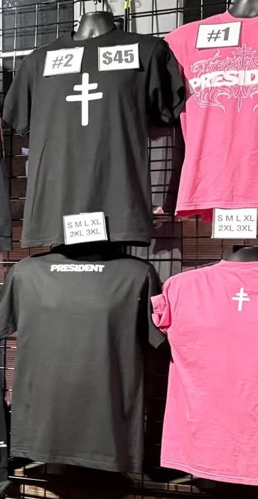President "President Logo" Merch Tour 2026 T-Shirt Size S-5Xl Unisex T-shirt, Sweatshirt, Hoodie, Long Sleeve Tee - T-Shirt, Sweatshirt, Hoodie