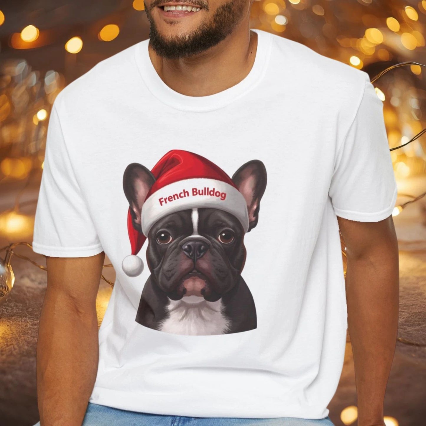 French Bulldog Dog Portrait Shirt, Frenchie Dog Lover Gift, Cute Dog Mom Dad Tee Unisex T-shirt, Sweatshirt, Hoodie, Long Sleeve Tee - T-Shirt, Sweatshirt, Hoodie