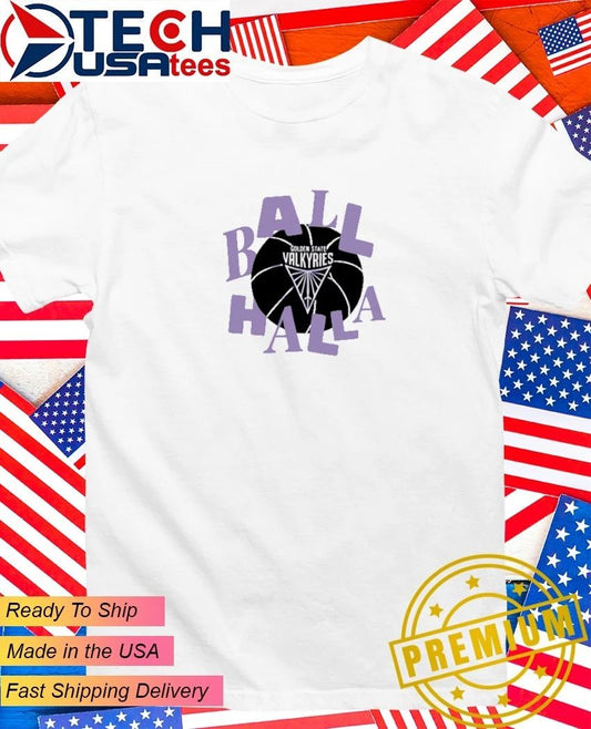 Ball Halla WNBA Golden State Valkyries logo shirt Unisex T-shirt, Sweatshirt, Hoodie, Long Sleeve Tee - T-Shirt, Sweatshirt, Hoodie