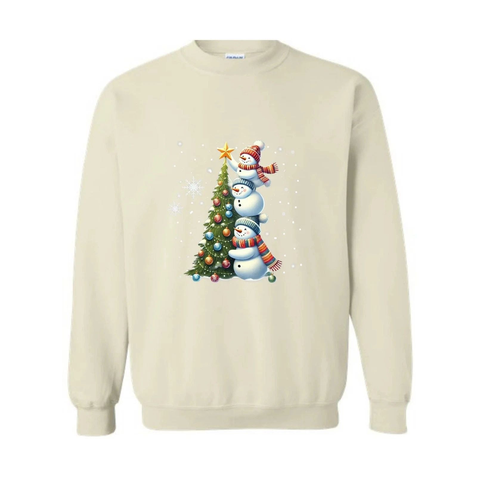Cute Christmas Snowman Sweatshirt, Funny Christmas Snowman Sweater, Let it Snow Unisex T-shirt, Sweatshirt, Hoodie, Long Sleeve Tee - T-Shirt, Sweatshirt, Hoodie