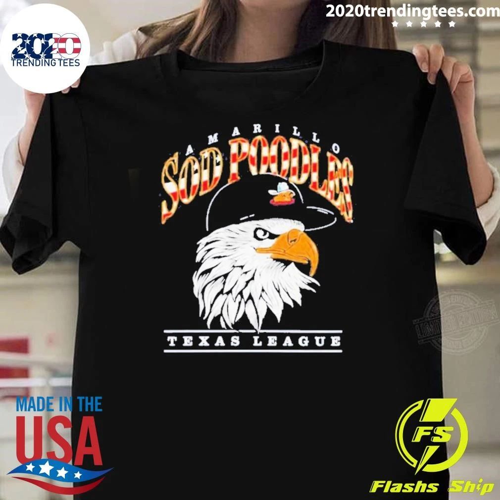 Eagle Amarillo Sod Poodle Texas League Shirt Unisex T-shirt, Sweatshirt, Hoodie, Long Sleeve Tee - T-Shirt, Sweatshirt, Hoodie