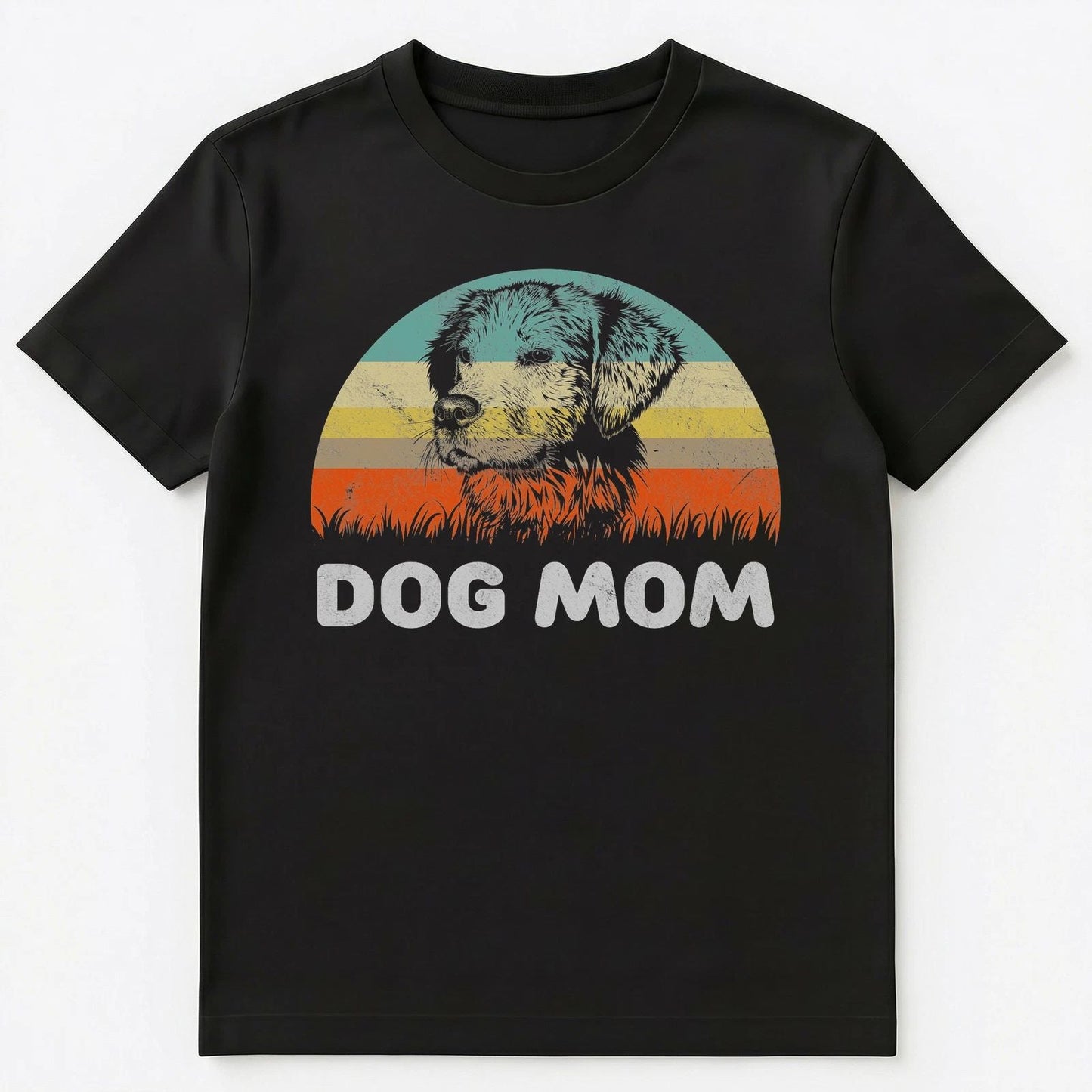 Retro Style Dog Mom T Shirt Gift For Dog Lover Unisex T-Shirt Unisex T-shirt, Sweatshirt, Hoodie, Long Sleeve Tee - T-Shirt, Sweatshirt, Hoodie