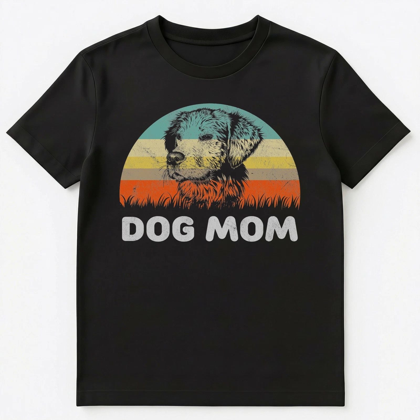 Retro Style Dog Mom T Shirt Gift For Dog Lover Unisex T-Shirt Unisex T-shirt, Sweatshirt, Hoodie, Long Sleeve Tee - T-Shirt, Sweatshirt, Hoodie