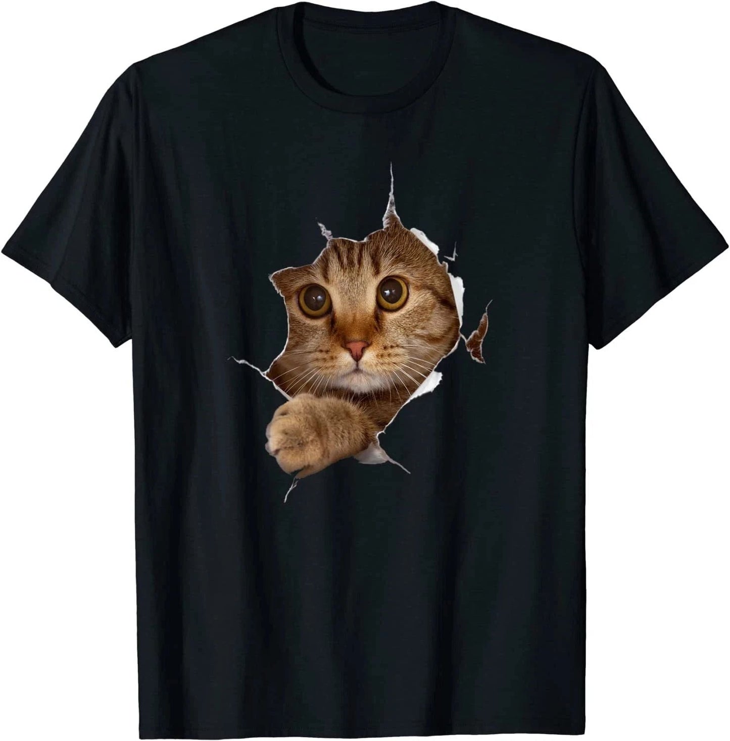 Sweet Kitten Torn Cloth - Funny Cat Lover Cat Owner Unisex T-Shirt Unisex T-shirt, Sweatshirt, Hoodie, Long Sleeve Tee - T-Shirt, Sweatshirt, Hoodie