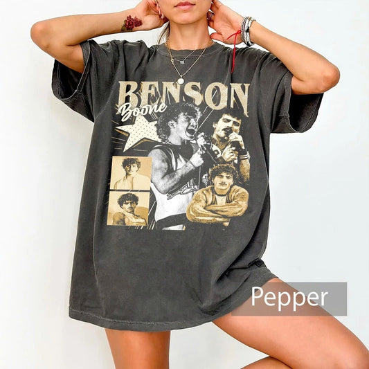 Benson Boone Vintage Comfort Colors Shirt, Benson Merch Kid Shirt, Benson Boone Unisex T-shirt, Sweatshirt, Hoodie, Long Sleeve Tee - T-Shirt, Sweatshirt, Hoodie