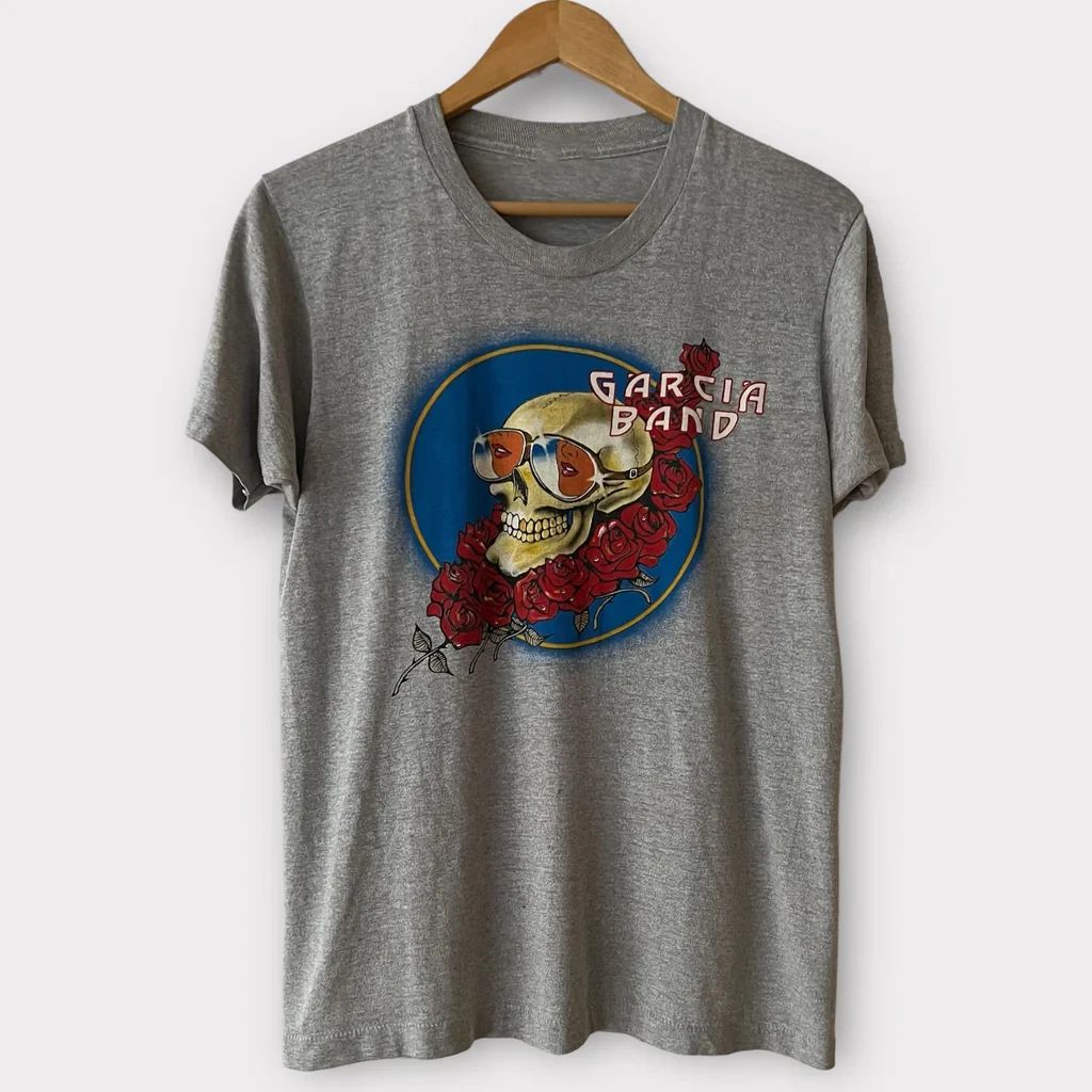 1983 Jerry Garcia Band Vintage Tee Shirt Short Sleeve ZL825 Unisex T-shirt, Sweatshirt, Hoodie, Long Sleeve Tee - T-Shirt, Sweatshirt, Hoodie