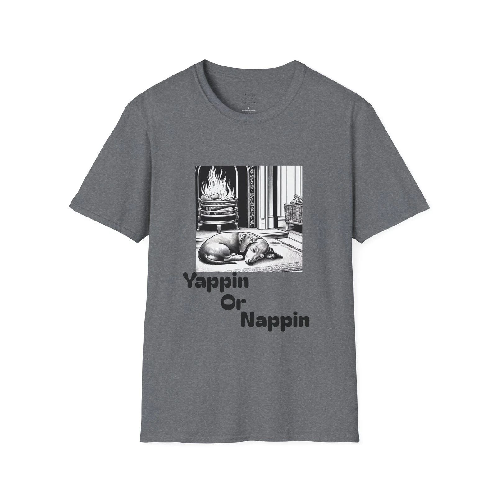 Cozy Pet Lover T-Shirt, Yappin or Nappin Tee, Funny Gift for Dog Owners Unisex T-shirt, Sweatshirt, Hoodie, Long Sleeve Tee - T-Shirt, Sweatshirt, Hoodie