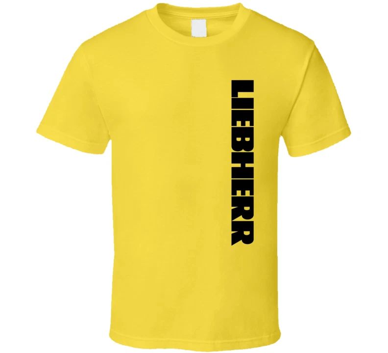 NEW SHIRT LIEBHERR GERMAN CRANE LOGO T-SHIRT SIZE FUNNY AMERICAN USA S TO 5XL Unisex T-shirt, Sweatshirt, Hoodie, Long Sleeve Tee - T-Shirt, Sweatshirt, Hoodie