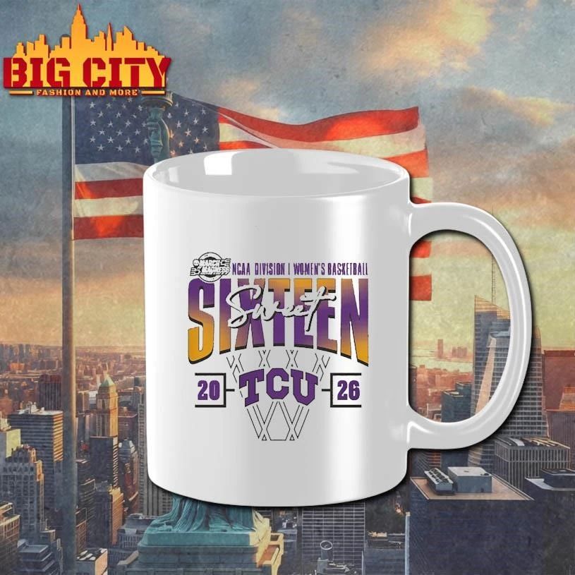 TCU Horned Frogs Women's 2026 NCAA Basketball - Adult & Kids T-Shirts, Sweatshirts & Hoodies apparel design preview 3