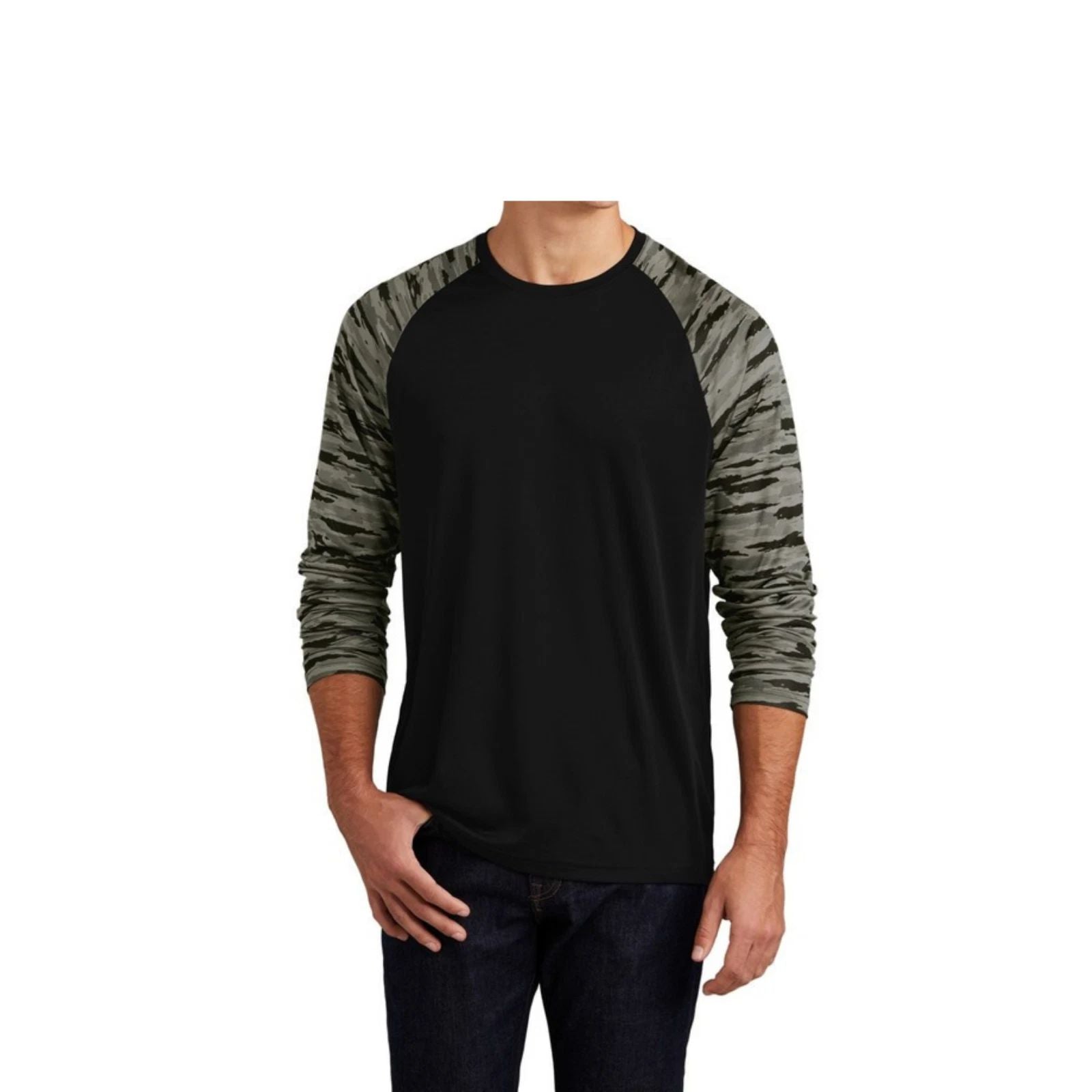 USTRADEENT SPTPL-1015 Mens Long Sleeve Drift Camo Colorblock Stylish T-Shirt Unisex T-shirt, Sweatshirt, Hoodie, Long Sleeve Tee - T-Shirt, Sweatshirt, Hoodie