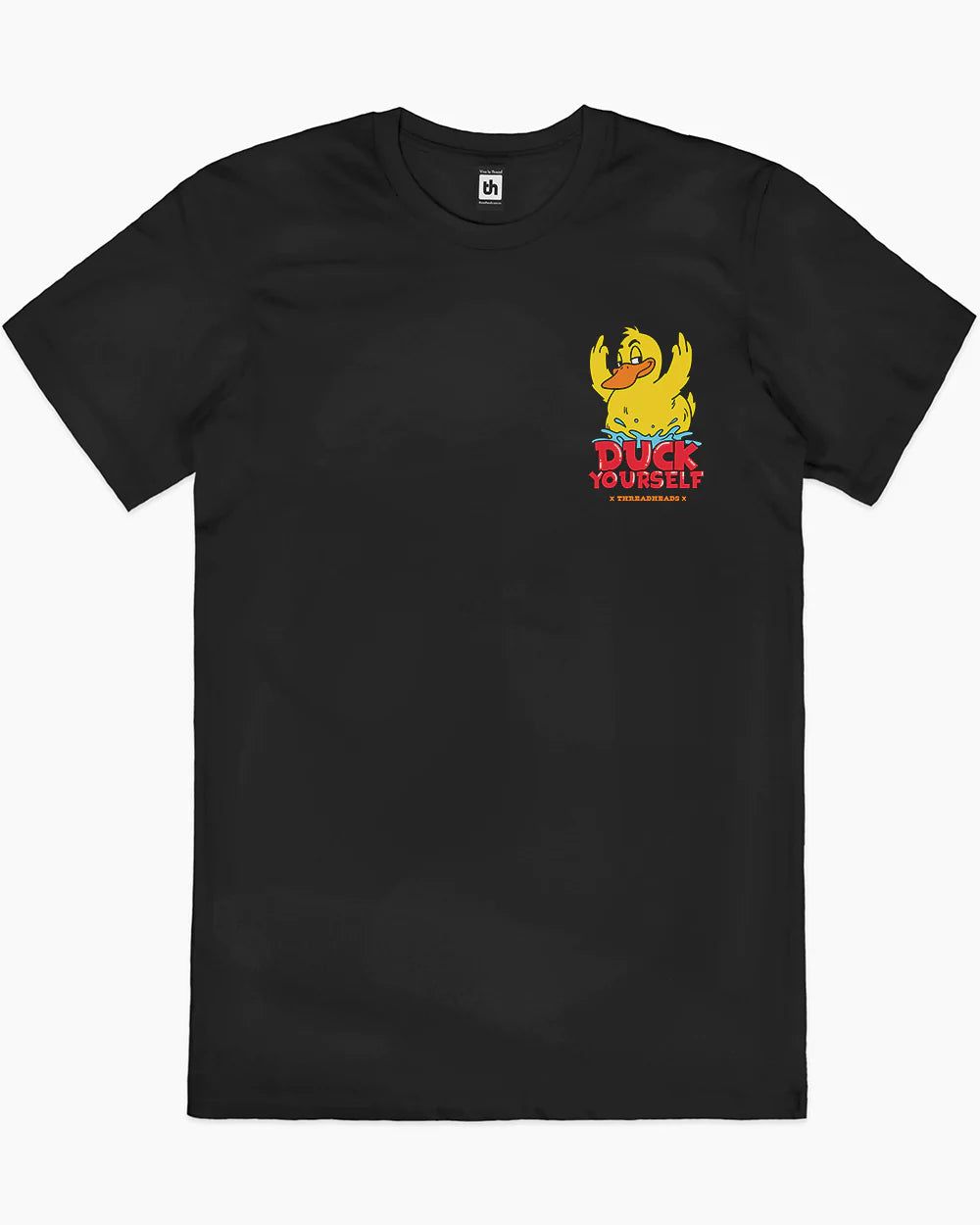 Duck Yourself Mini Print Tee Unisex T-shirt, Sweatshirt, Hoodie, Long Sleeve Tee - T-Shirt, Sweatshirt, Hoodie