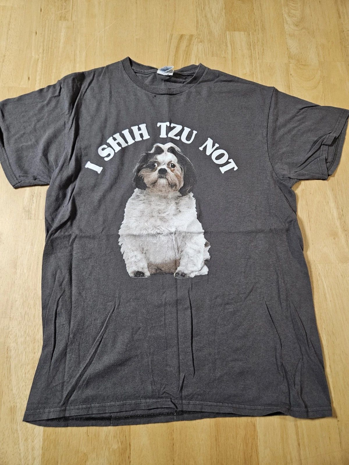 Mens "I Shih Tzu Not" Funny Dog Owner/Lover T-Shirt Size Medium @B1 Unisex T-shirt, Sweatshirt, Hoodie, Long Sleeve Tee - T-Shirt, Sweatshirt, Hoodie